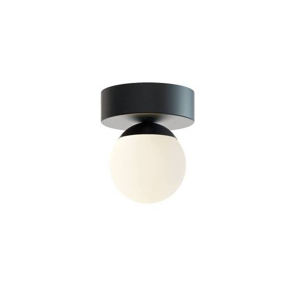 Afx Pearl 5" LED Flush Mount, 3000k, Black