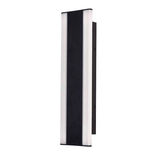 Afx Rhea 18" LED Outdoor Sconce, Adjustable Cct, Black