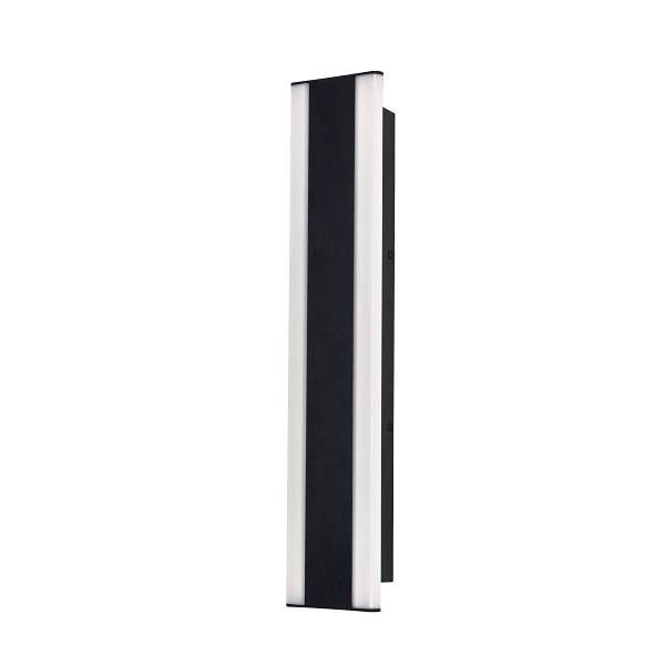 Afx Rhea 24" LED Outdoor Sconce, Adjustable Cct, Black