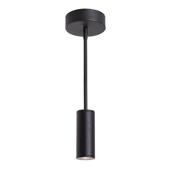 Afx Beverly 6" LED Outdoor Pendant, Adjustable Cct, Black