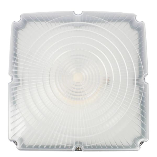 Simply Conserve 10" Parking Garage/Canopy LED Fixture, Adjust Wattage And Kelvin