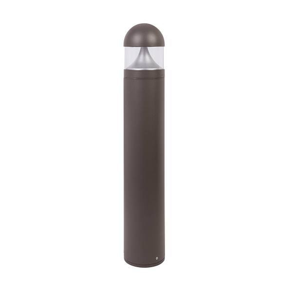 Liteco Outdoor LED Bollard, 20 Watt, 120-277v, 1400 Lumens, 3000k, Bronze