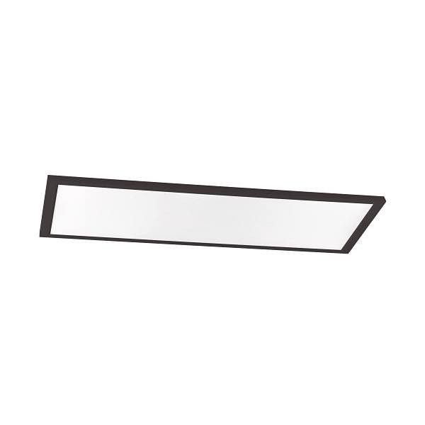 Afx Lugano 48" X 24" LED Flat Panel, 4500 Lm, 5 Cct, 120-277v, 50 Watts, Black