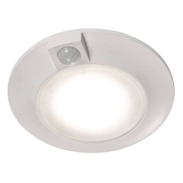 Afx Tana 6" LED Flush Mount Fixture, Motion Sensor, 3 Cct, 13 Watts, White