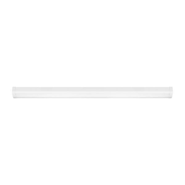 Generation Lighting 4' Drop Lens LED Linear Ceiling Fixture, Flush Mount, White