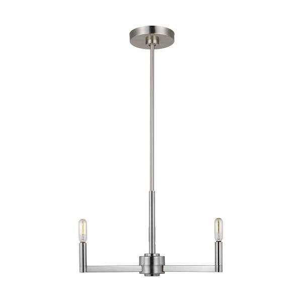 Generation Lighting Fullton 3-Light Brushed Nickel Chandelier