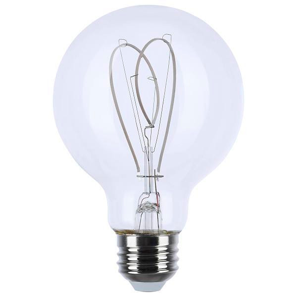 SATCO Vintage 6 Watt G25 Loop Led, Flex Gray Filament, E26, 2700k, Case Of 6