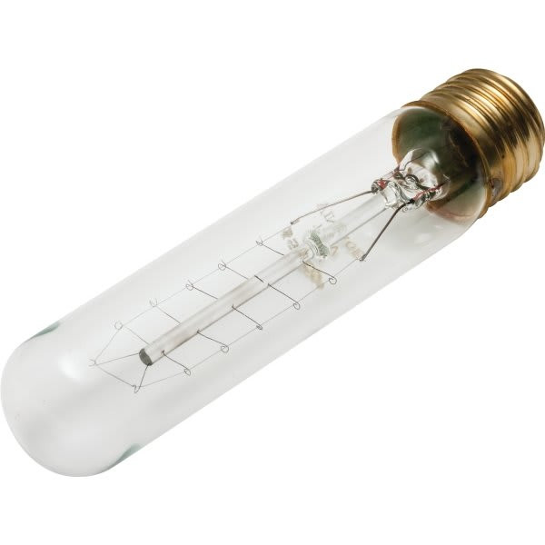 Satco Vintage T-9 Bulb, 20 Watt, Hairpin, 120 Volt, Package Of 6