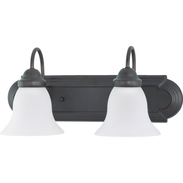 Satco Ballerina 18 In. 2-Light Incandescent Bath Vanity Fixture