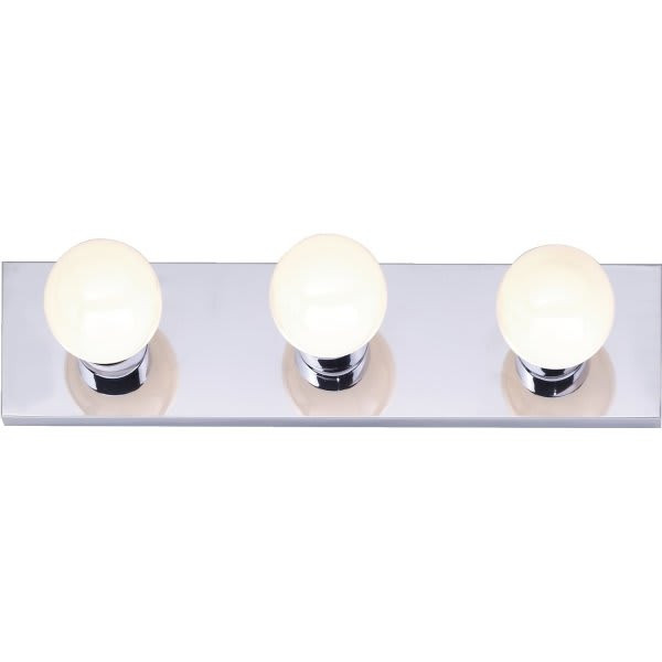 Satco 2 In. 3-Light Incandescent Bath Vanity Fixture