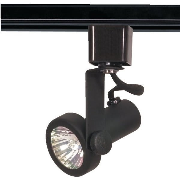 Satco Nuvo Black One-Light Mr16 120v Gimbal Ring Track Head