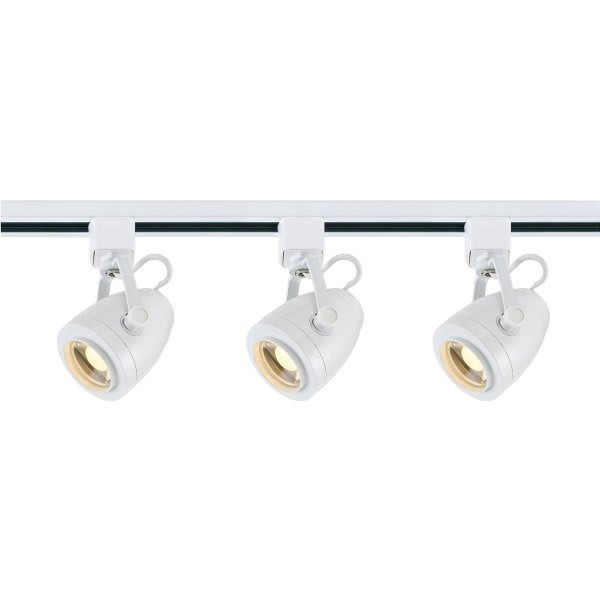 Satco Nuvo White 3000k 12w Led 36 Degree Pinch Back Track Lighting Kit