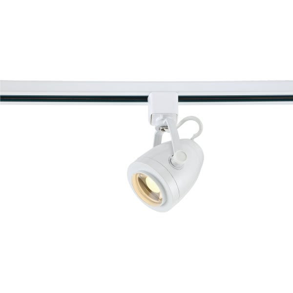 Satco Nuvo White One-Light Led 12w Pinch Back Track Head, 24 Deg. Beam
