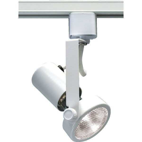 Satco Nuvo White One-Light Par20 Gimbal Ring Track Head