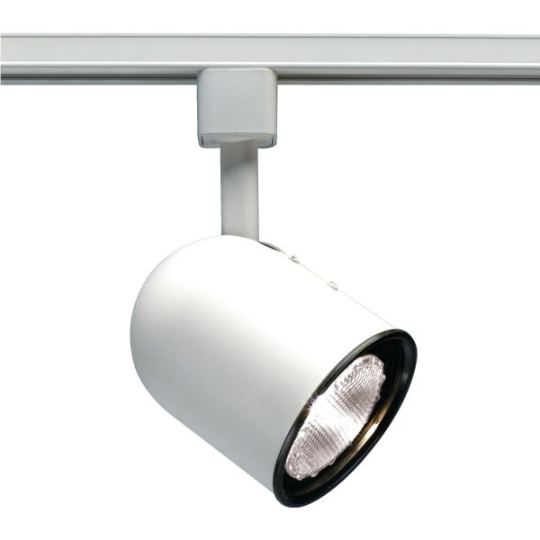 Satco Nuvo White One-Light Par30 Short Bullet Cylinder Track Head
