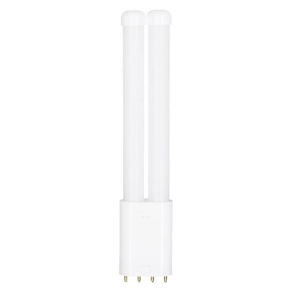 Sylvania Dualescent Dulux L LED Light Bulb, 9", Ul Type A+b, 2g11, 4100k, 8w