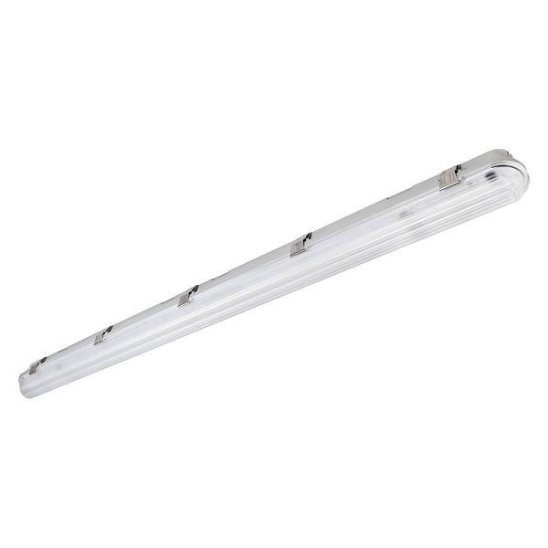 Sylvania 4' Ultraled Vapor Tight Fixture, 3 CCT Selectable, 30/40/50 Watt, Gray