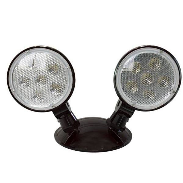 Halco Emergence LED Double Remote Round Head, Outdoor, Black