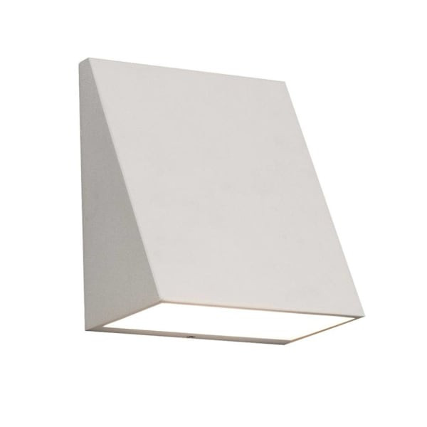 Afx Watson 6" LED Outdoor Wall Sconce, 27/30/35/40/50k, White