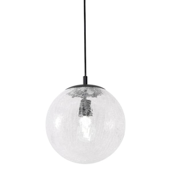 Afx Palla 9" One-Light Medium Base Pendant, Black