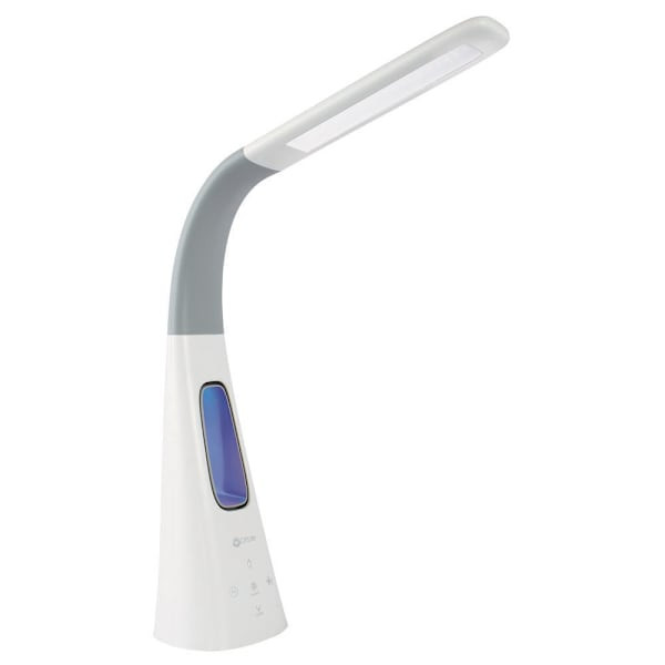 Advantus Ottlite Cool Breeze LED Fan Desk Lamp, White