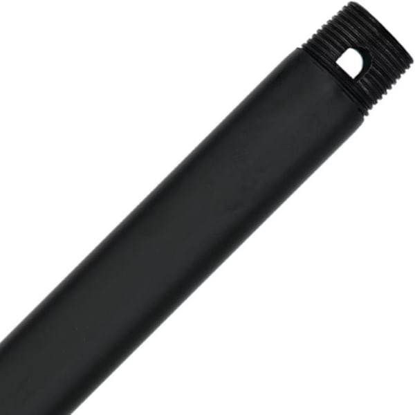 36" Down Rod, Matte Black, Package Of 10