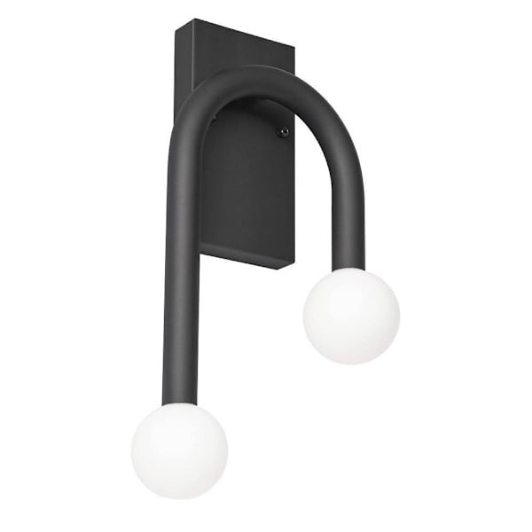 Afx Colette 17" LED Sconce Black 120-277v 27/30/35/40/50k