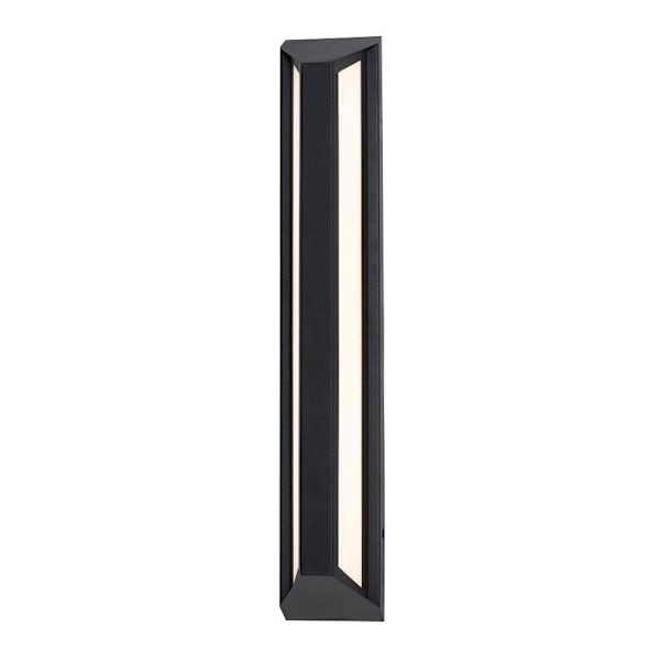 Afx Fulton 24" LED Outdoor Sconce Black 120-277v 27/30/35/40/50k