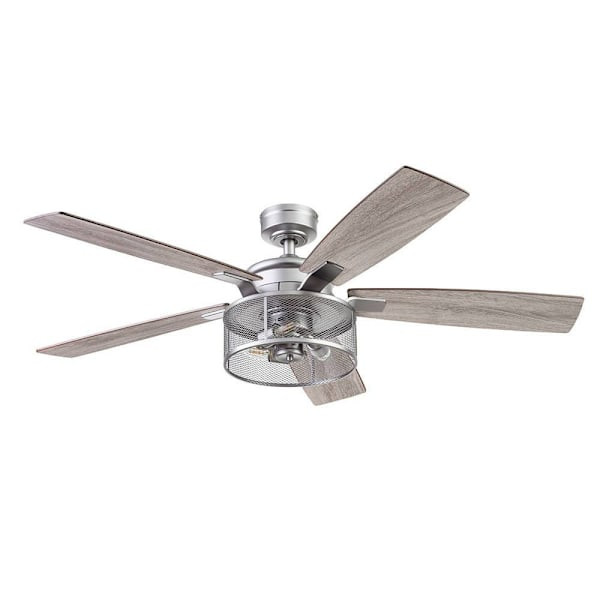 Honeywell Carnegie 52 Inch Pewter Ceiling Fan