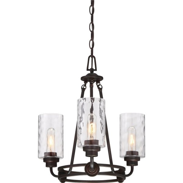 Designers Fountain Gramercy Park 3-Light Indoor Chandelier (Old English Bronze)