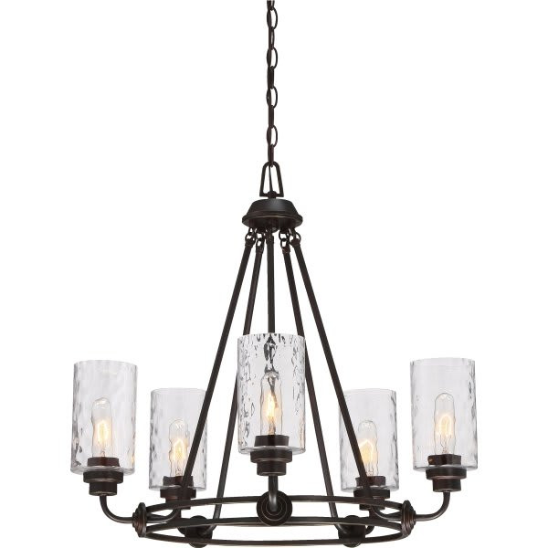 Designers Fountain Gramercy Park 5-Light Indoor Chandelier (Old English Bronze)