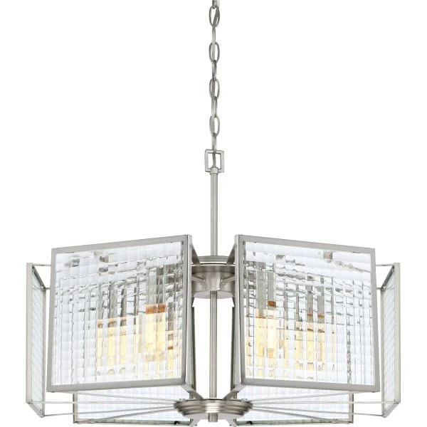 Designers Fountain Pivot 6-Light Indoor Chandelier (Glass)