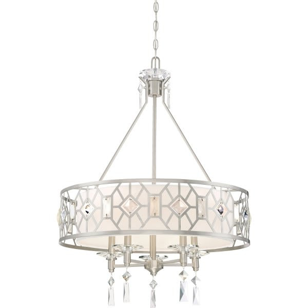 Designers Fountain Brentwood 5-Light Chandelier (Crystal)