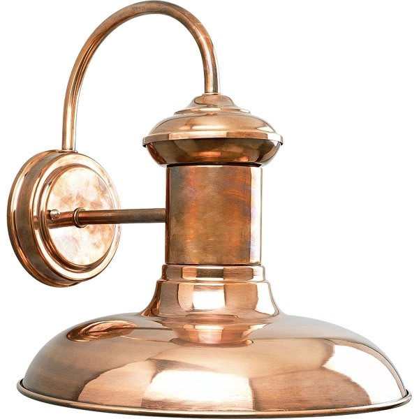 Progress Lighting Brookside 12 X 12.38 In. 1-Light Outdoor Lantern (Cognac)