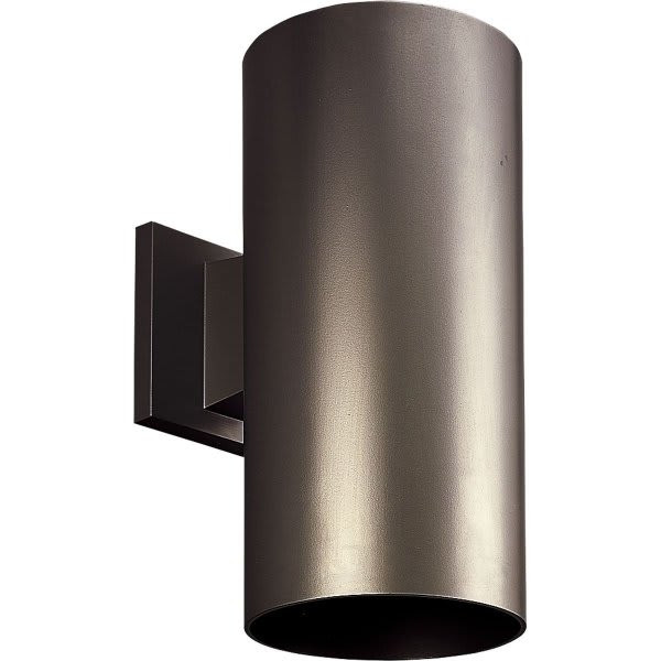 Progress Lighting Cylinder 6 X 12 In. 1-Light Outdoor Lantern (Antique Bronze)