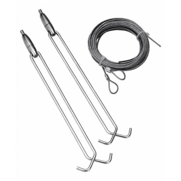 Lithonia Lighting 10 Inch Aircraft Cable Hanging Kit Zacvh M100