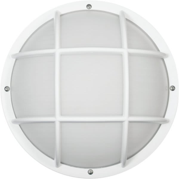 22 In Led Nautical Round Wall Fixture (White)