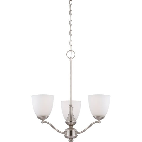 Satco 60/5036 Patton 3-Light Indoor Chandelier