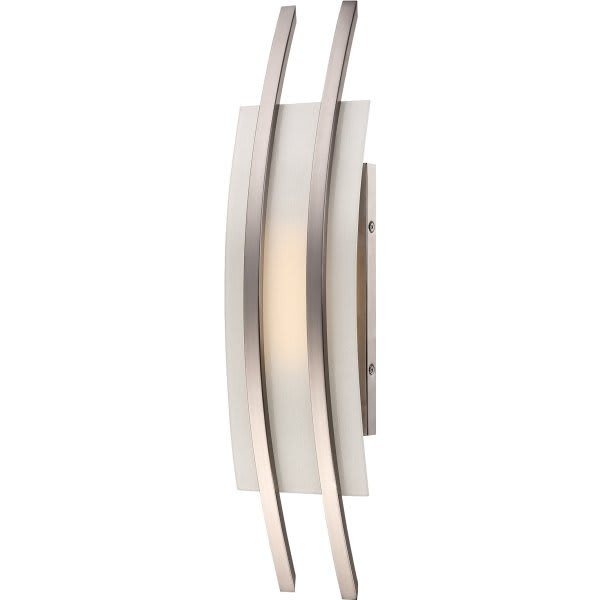 Satco Trax 5 In. 1-Light Fluorescent Wall Sconce