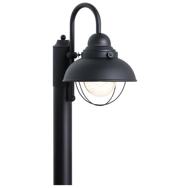 Sea Gull Lighting Sebring 100w Lighting Post Cap (Black)