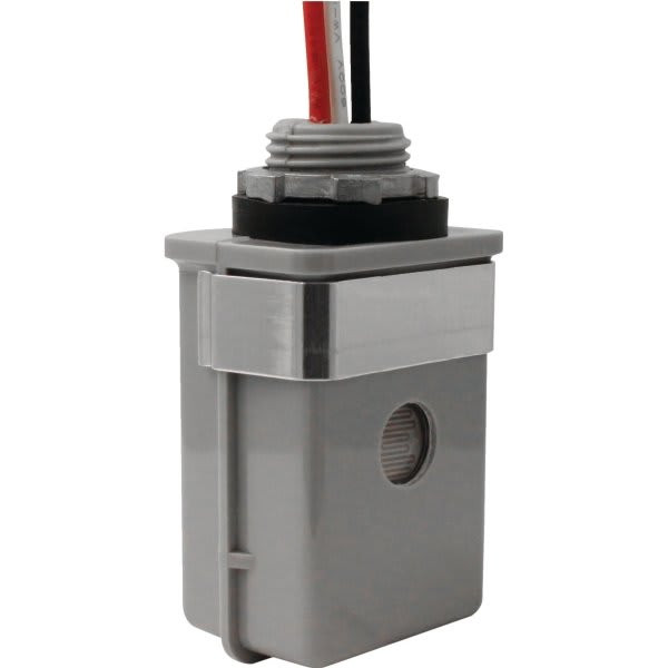 1100 Watt  Stem Mount Dusk To Dawn Outdoor Photo Control Gray