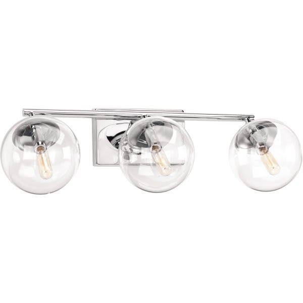 Progress Lighting Mod 24 In. 4-Light Incandescent Bath Vanity Fixture