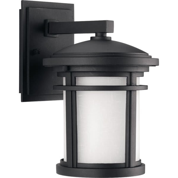 Progress Lighting Led 9w Wish Black One-Light Small Wall Lantern