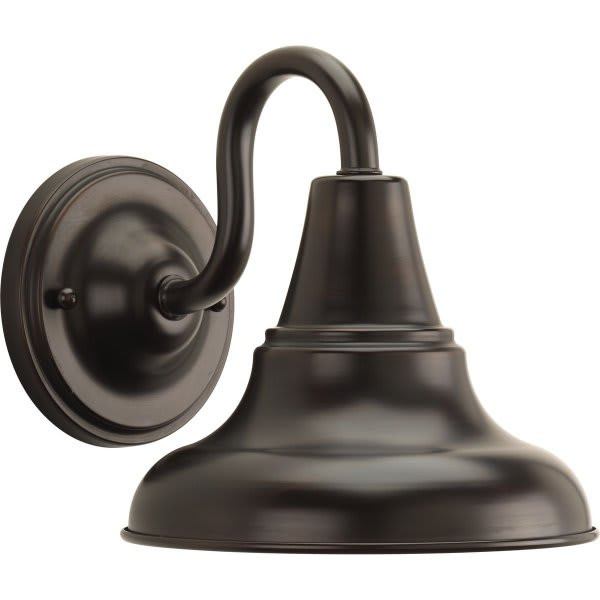Progress Lighting Led District Antique Bronze Medium Wall Lantern