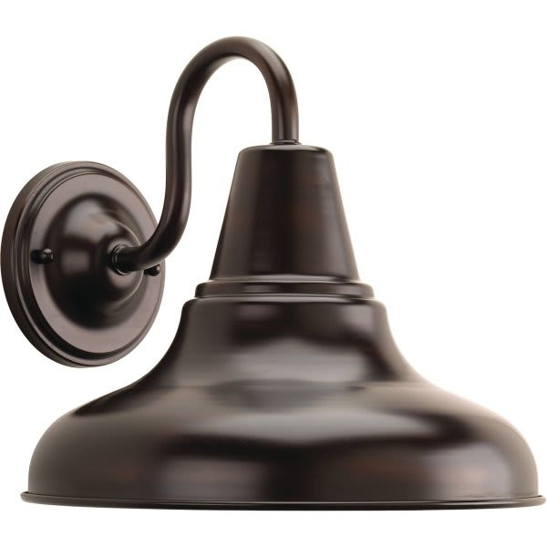 Progress Lighting Led District Antique Bronze One-Light Large Wall Lantern