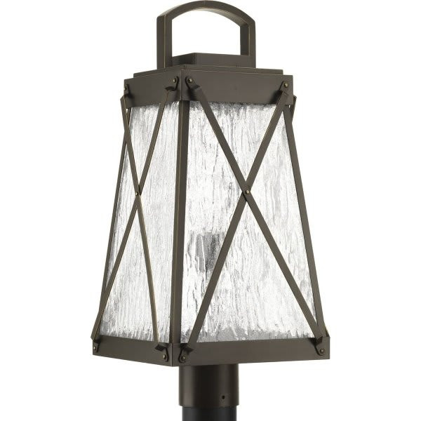 Progress Lighting Creighton 100w Lighting Post Cap (Bronze)