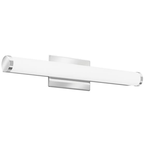 Lithonia Lighting 2 Feet Chrome LED Cylinder Vanity Fixture Fmvccls 24in Mvolt 30k35k40k 90cri Kr M6