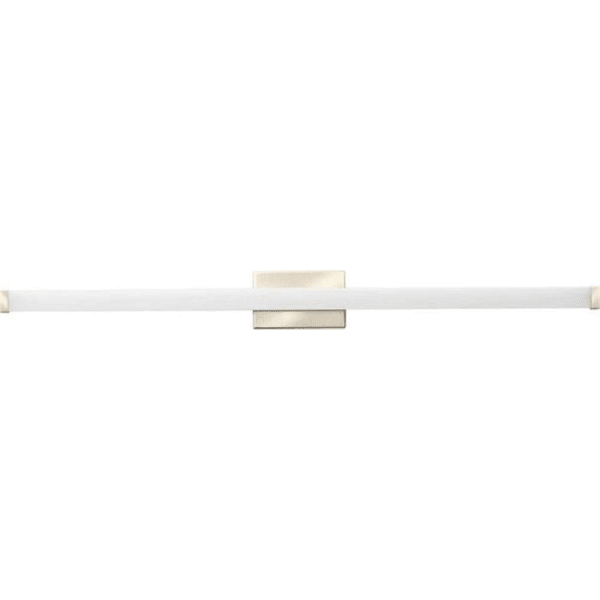 Lithonia Lighting 4 Feet Brushed Nickel LED Square Vanity Fixture Fmvcsls 48in Mvolt 30k35k40k 90cri Bn M4