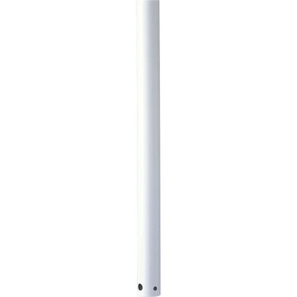 Progress Lighting White Airpro 24 Ceiling Fan Downrod