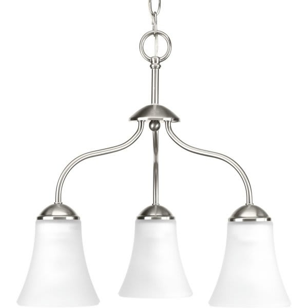 Progress Lighting P4762-09 Classic 3-Light Indoor Chandelier (Glass)